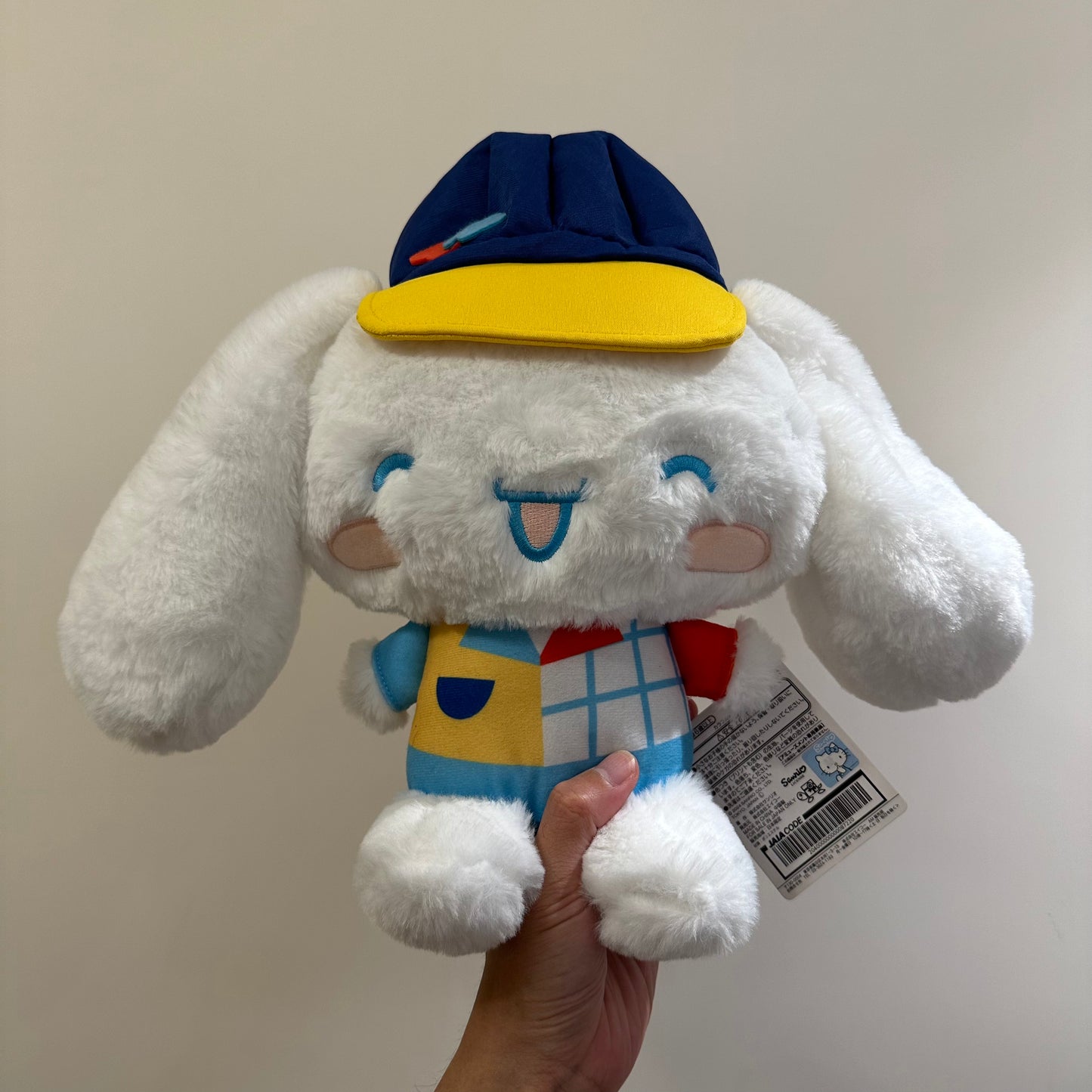日版 Sanrio 玉桂狗公仔 深藍色帽仔 (高30cm)